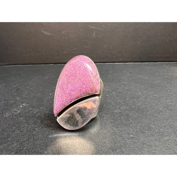 Jay King DRT stichtite sterling silver ring size 6 - Picture 9 of 16